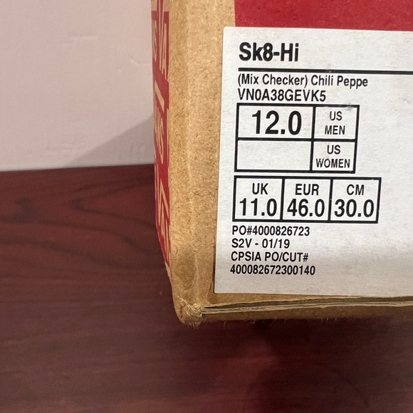 Vans, SK8 Hi, VN0A38GEVK5, Mix Checker - Picture 3 of 12